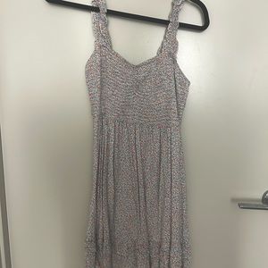 Forever 21 multi color floral flowy dress